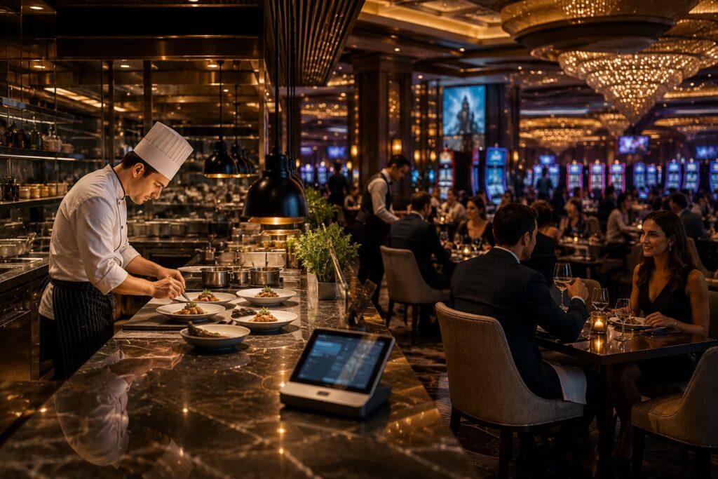 The Tech Innovation Behind Culinary Entertainment and Vegas Hospitality